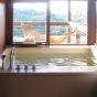 Longhouse Bathroom overlooking Kalaheo Valley