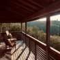 Lanai overlooking Kalaheo Valley and the blue Pacific